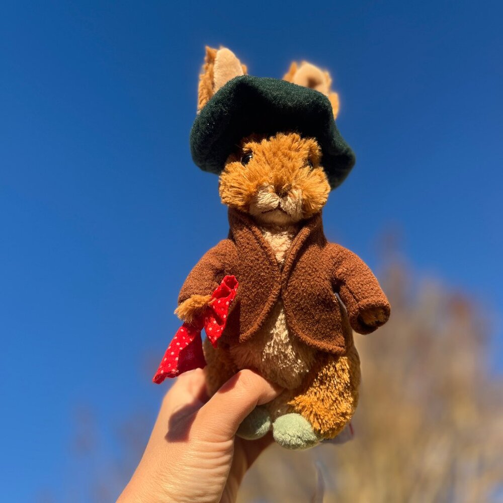GUND Official Retired Beatrix Potter Benjamin Bunny Plush